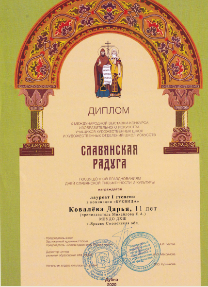 Ковалева Дарья
