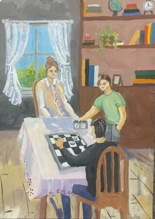 Василькова Дарья. 13 лет. преп.Андронова С.В.